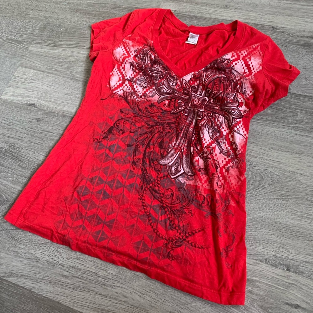 RED GRUNGE TOPP !!